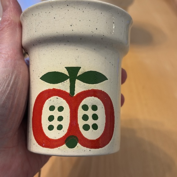 Vintage Waechtersbach Ceramic Mugs. 1970s. Set of four. - Picture 3 of 4